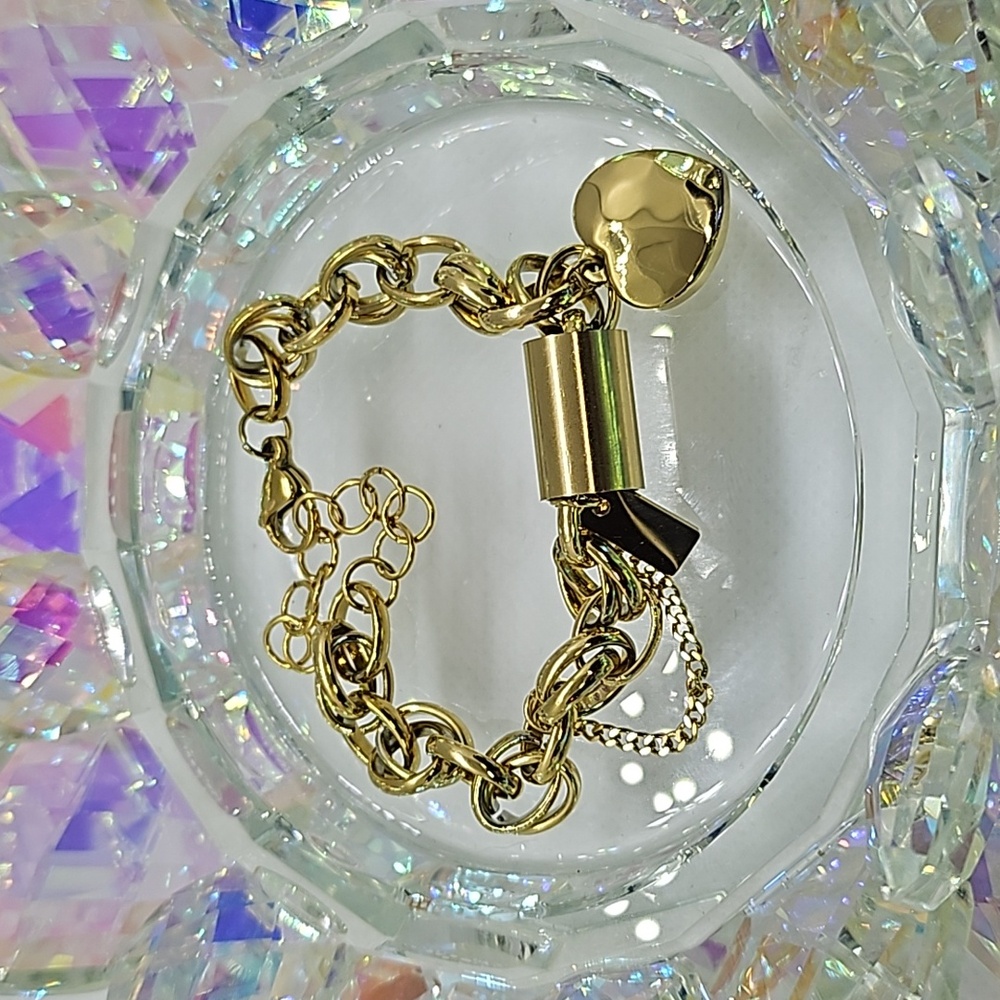 Heart Chain Bracelet 💖